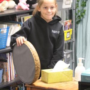 "My mom makes ham with stuffing on the side." - Paizley Marr. STEVE EDWARDS/Boothbay Register
