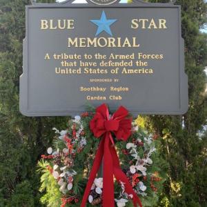 Blue Star Memorial Marker