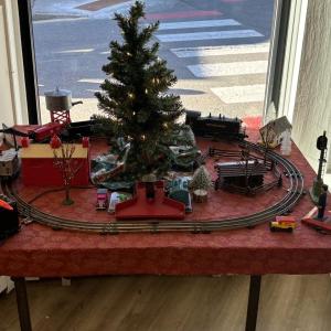 Model train just for fun. LISA KRISTOFF/Boothbay Register