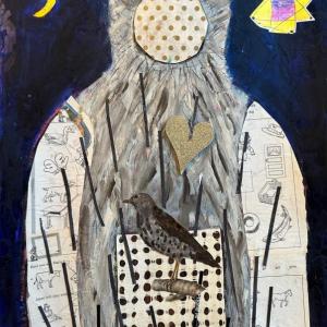 "Winter Clothes Series: Inuit Anorak" - by Pam Smilow. Courtesy of the venue 