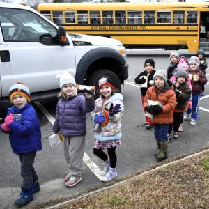 Boothbay Region Elementary School students