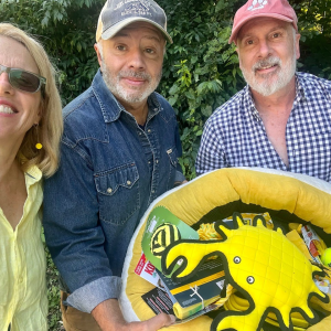 Frank and Matthew of Camden, with Patrisha McLean, were the winners of the “Into the Light!” Selfie-Raffle Pet Basket. Treats donated by Maine Dog, Loyal Biscuit, and Creative Creations. Money raised through “Into the Light!” will pay for items to rescue pets from domestic abuse, in addition to bringing safety to women and children. Finding Our Voices photo