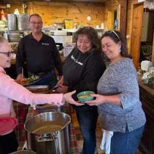 Community Lunch Dec. 9. Jen Mitchell photo