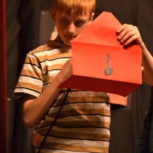 Duncan Scott does one of the readings. KEVIN BURNHAM/Boothbay Register