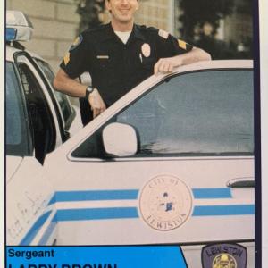 Fun Fact: Brown was Lewiston Police Department's "Most Fit Cop" in 1992.  ISABELLE CURTIS/Boothbay Register