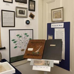 A display about the Monday Club. FRITZ FREUDENBERGER/Boothbay Register