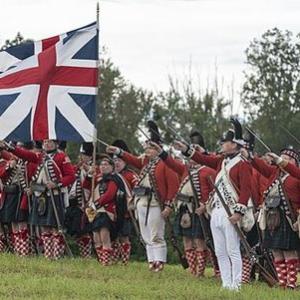 Revolutionary War reenactment. Wikimedia Commons photo