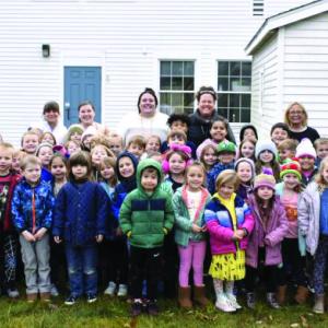 Boothbay Region Elementary School students