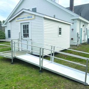 Ramp at the Community Fridge by RTLC. Courtesy of Jack Herger