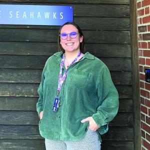 As the semester ends, Ally Ryan reflects on her first year teaching at BRHS. ISABELLE CURTIS/Boothbay Register