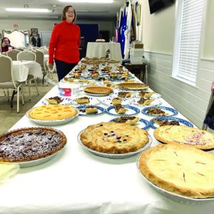 Christmas dinner at Legion Hall