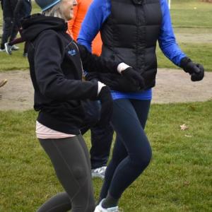 Turkey trot participants.