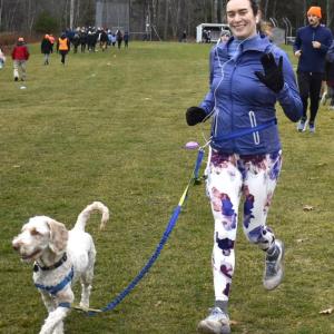 Turkey trot participants.