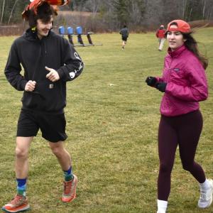 Turkey trot participants.