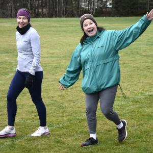 Turkey trot participants.