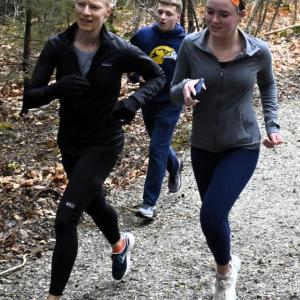 Turkey trot participants.