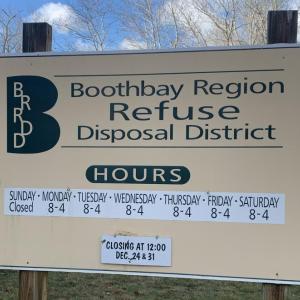 Refuse sign 