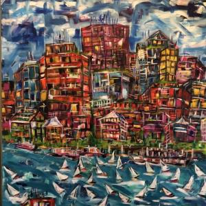 "A City of Beautiful Vibrant Colors" - Sandra Chase Morrissey.