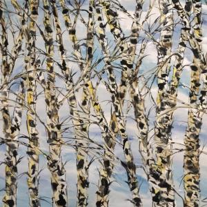 "Against Soft Blue Skies" - Sandra Chase Morrissey.