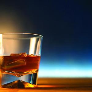 Glass of whiskey