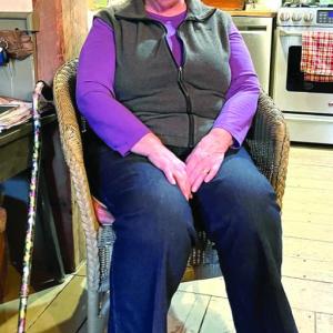 Evelyn Shahan retires after 20 years as president of Barters Island Community Association. Courtesy of Louise Cowan