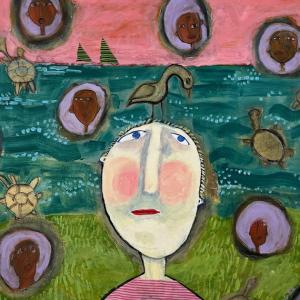 Wendy Gedanken: "River Walk with Company" - Courtesy of River Arts