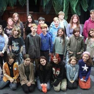The Heartwood cast of "Jack in the Beanstalk.