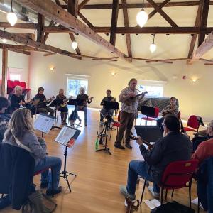 Ukelele workshop on Feb. 22 at 5 Mountain St., Camden.