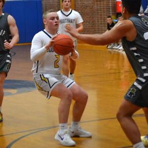 Tyson French in action during the 2024-2025 season. File photo