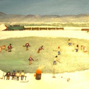 "Simpler Times" - oil - Jim Farnan