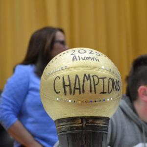 The coveted gold ball. KEVIN BURNHAM/Boothbay Register