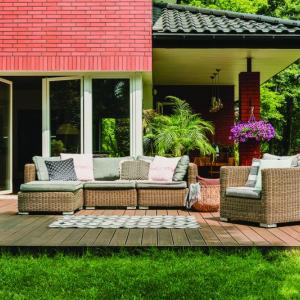  Homeowners can take the following steps to establish a peaceful backyard retreat.