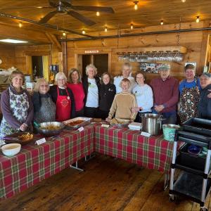 Members of Rebuilding Together of Lincoln County and volunteers at Brady's March 3. Photo: Lisa Hallinan