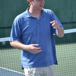 Alex Arsenault, coach of the Boothbay Region High School girls tennis team for the past 15 years. KEVIN BURNHAM/Boothbay Register