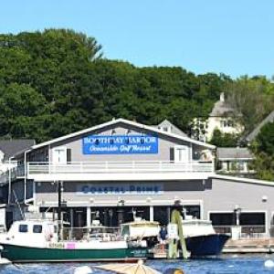 Boothbay Harbor’s Oceanside Golf Resort and Coastal Prime Restaurant. Boothbay Harbor Inn is on the left. File photo