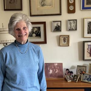 Former Southport columnist Leigh Sherrill is ready for the next chapter of her life, post deadlines. LISA KRISTOFF/Boothbay Register