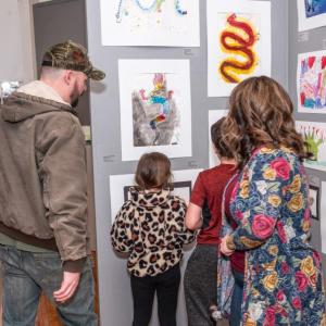 There’s no telling how a showing in a professional gallery will inspire young minds. The Maine Art Gallery’s annual Student Art Show could be the spark that ignites a passion for creative thinking. Photo by Bob Bond. There’s no telling how a showing in a professional gallery will inspire young minds. The Maine Art Gallery’s annual Student Art Show could be the spark that ignites a passion for creative thinking. Photo by Bob Bond.