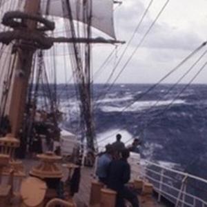 A Coast Guard ship. Courtesy of Nat Wilson