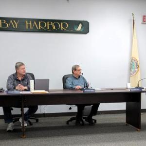 Boothbay Harbor selectmen hear an environmental question from third graders at their April 14 meeting. FRITZ FREUDENBERGER/Boothbay Register 