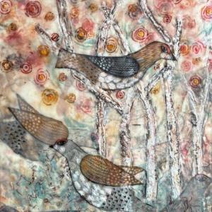 “Secret Garden” - Stephanie Pruzansky. Courtesy of Maine Art Gallery