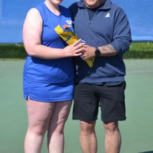Ivory Cody and her father, David Cody. KEVIN BURNHAM/Boothbay Register