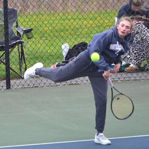 Laura Chapman in action May 5. KEVIN BURNHAM/Boothbay Register