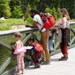 A family enjoying Maine Days in 2024. Courtesy of Coastal Maine Botanical Gardens A family enjoying Maine Days in 2024. Courtesy of Coastal Maine Botanical Gardens