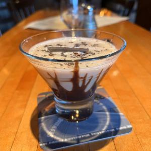 Chocolate martini from Boothbay Craft Brewery.  KEVIN BURNHAM/Boothbay Register