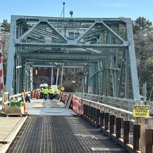 Construction on the Southport bridge. File photo Construction on the Southport bridge. File photo
