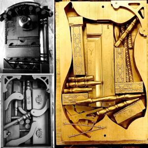 Using recycled materials from the local transfer station, BRHS students made Louise Nevelson-inspired assemblages for the Student Art Show.. Courtesy of Manon Lewis