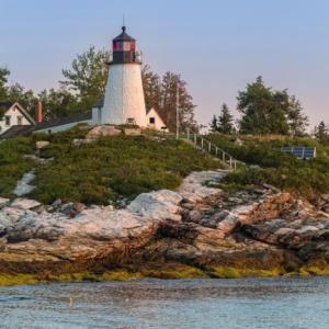 Burnt Island Lighthouse. Michael Leonard photo