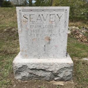 An after picture of the same headstone after cleaning. Sara Fahnley photo