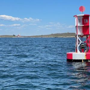 The Motions Gong Buoy (TM LLNR: 5410). Courtesy of BRLT