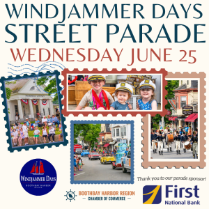 Get ready for the Windjammer Days Street Parade on Wednesday June 25, 2025